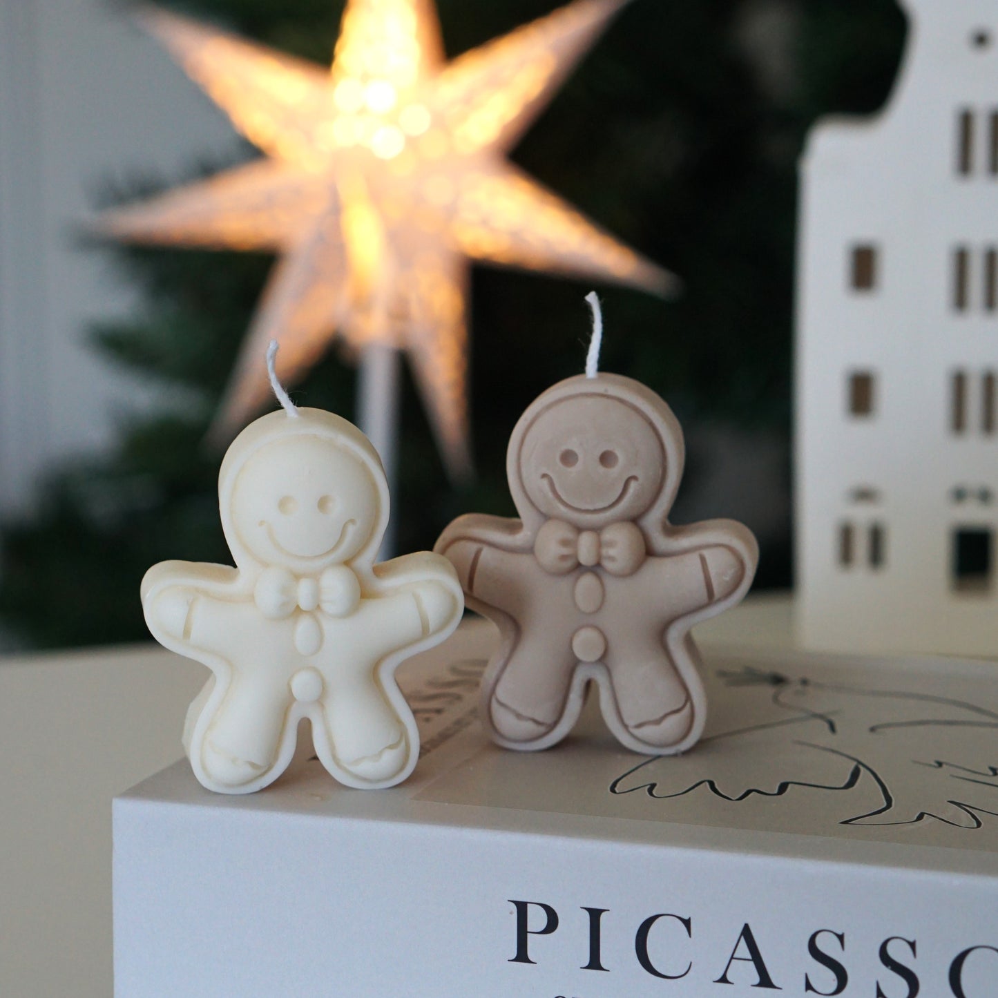Lebkuchenmännchen Kerze