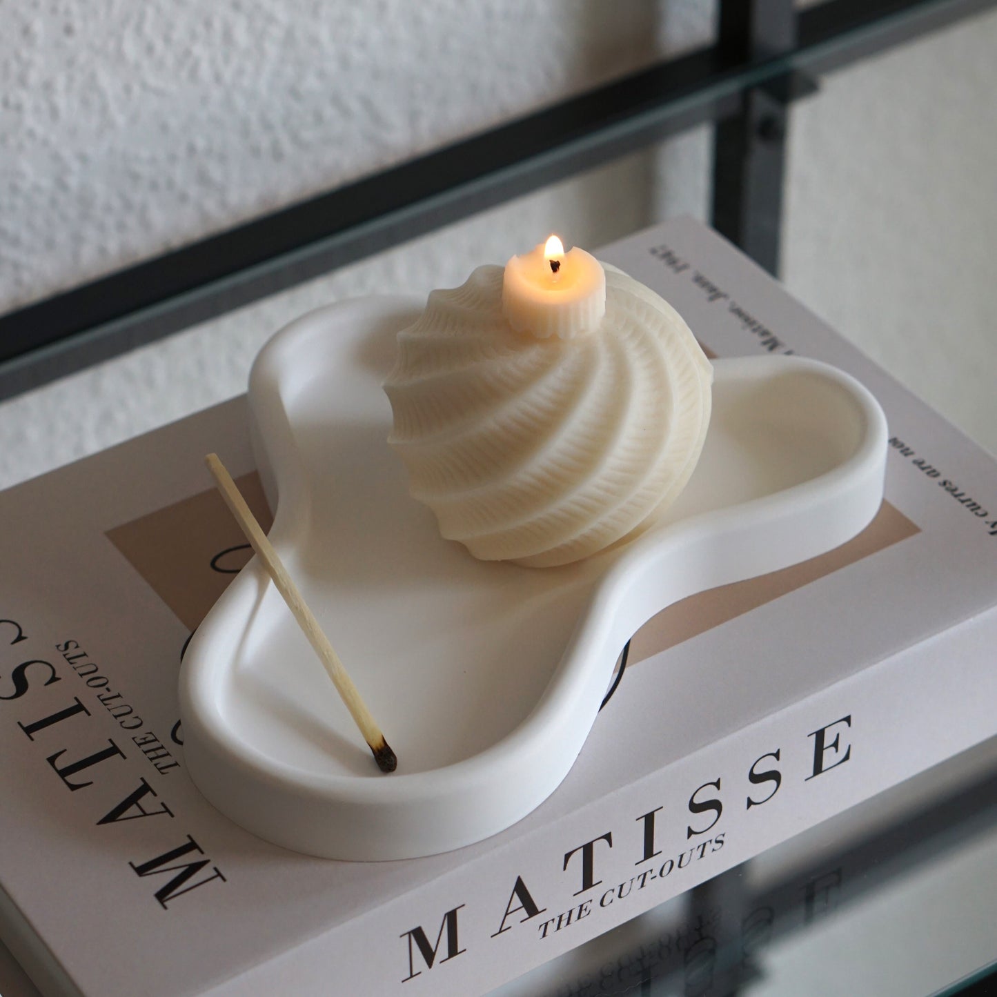 Christbaumkugel Kerze