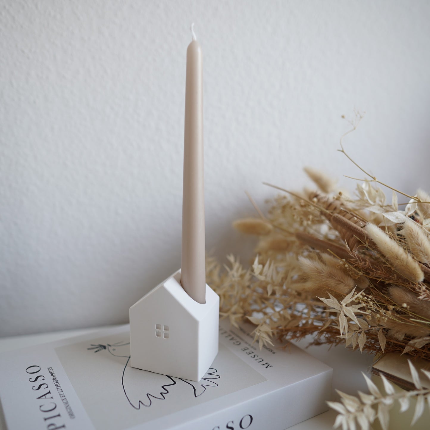 Stabkerzenhalter Haus