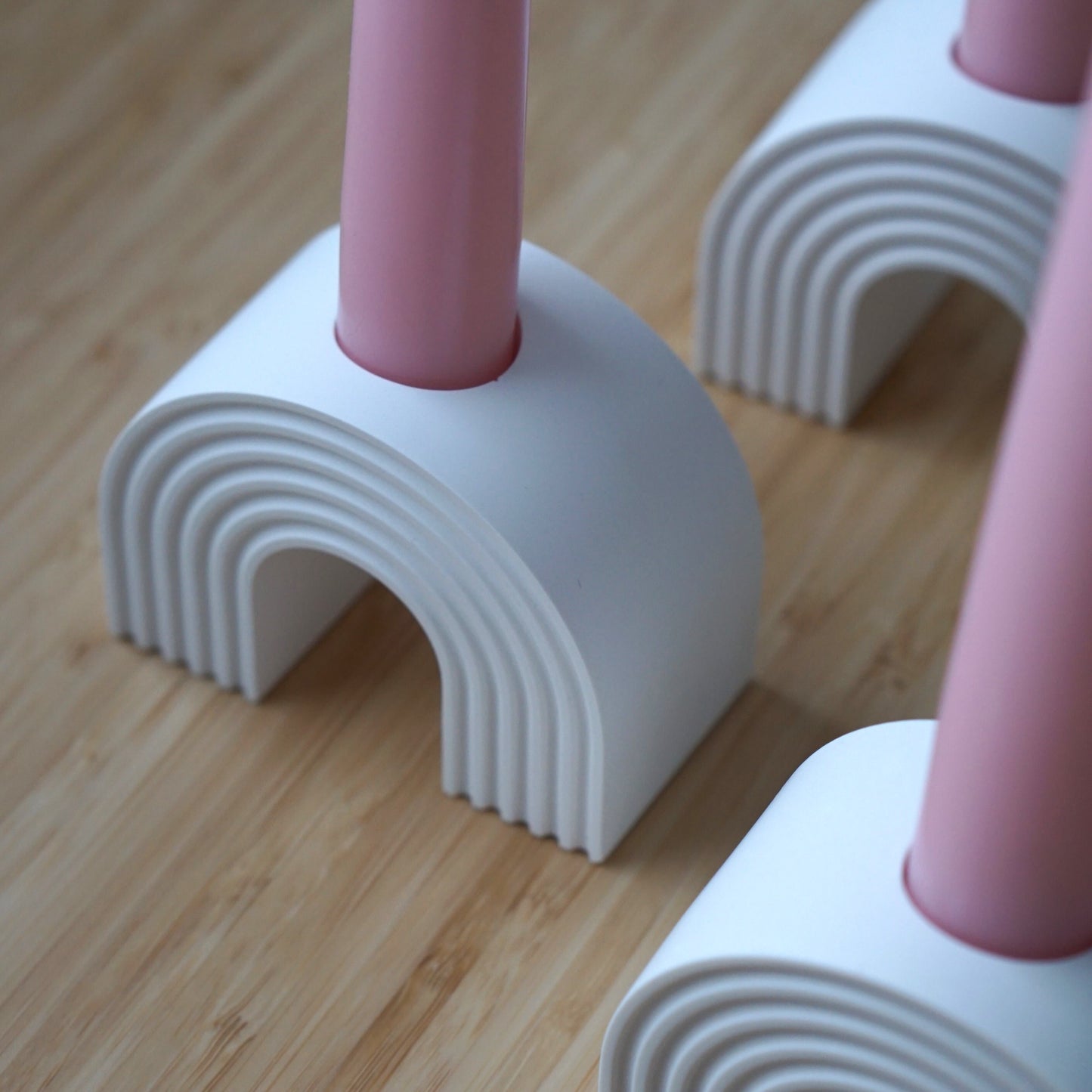 Stabkerzenhalter Regenbogen