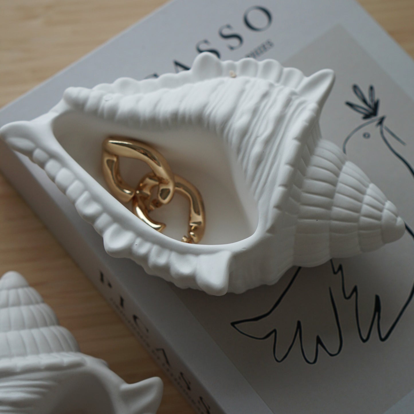 XL Ästhetische Muschelschale