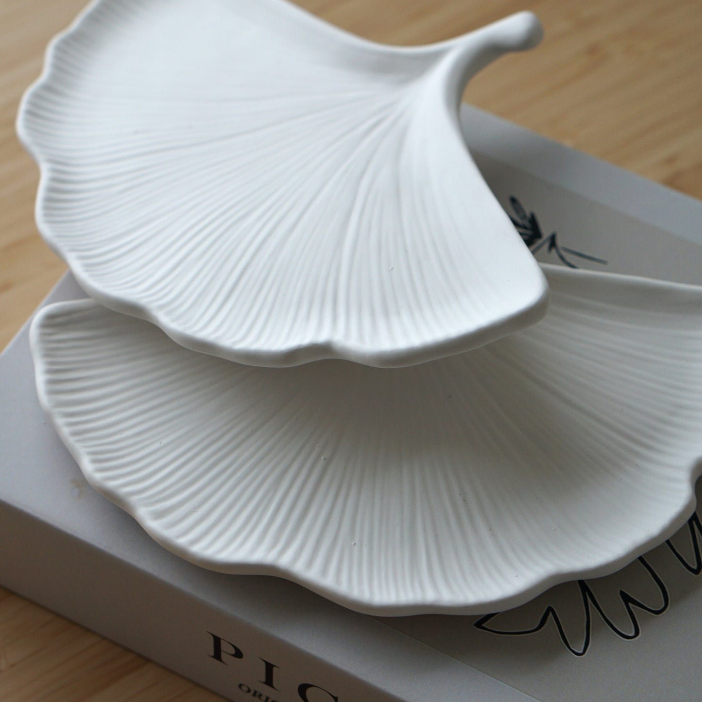 Gingko Schale | Schmuckschale handgemacht