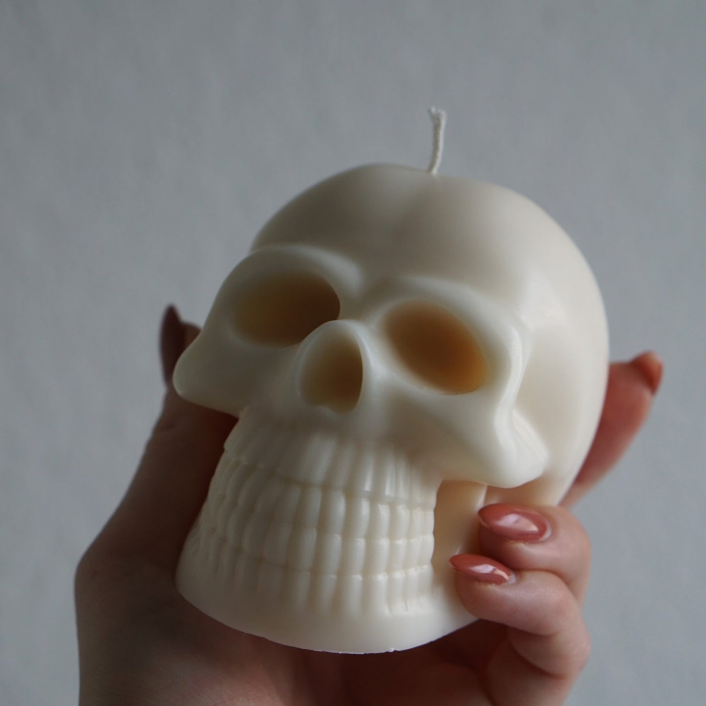 Totenkopf Kerze