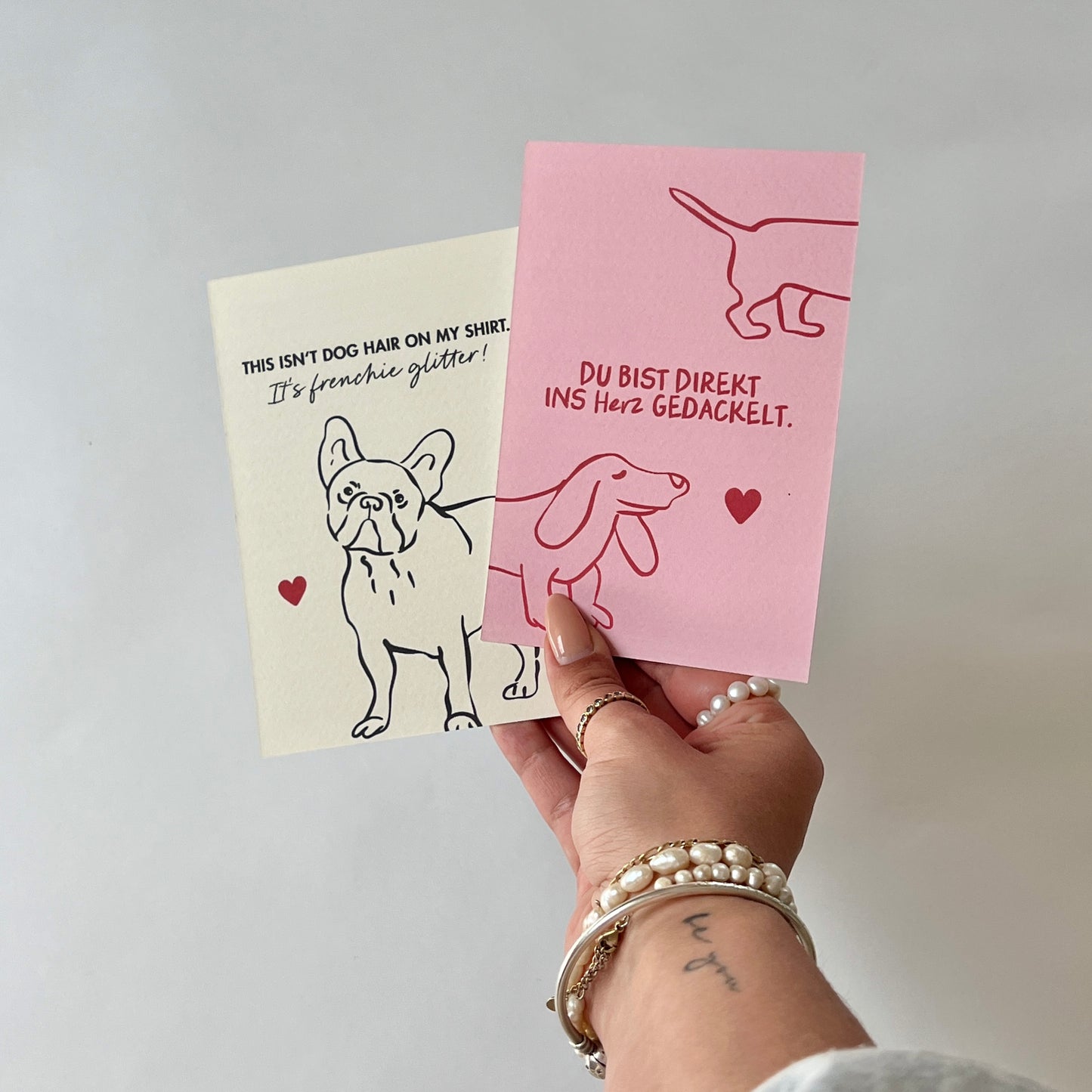 Postkarte "Dackel"
