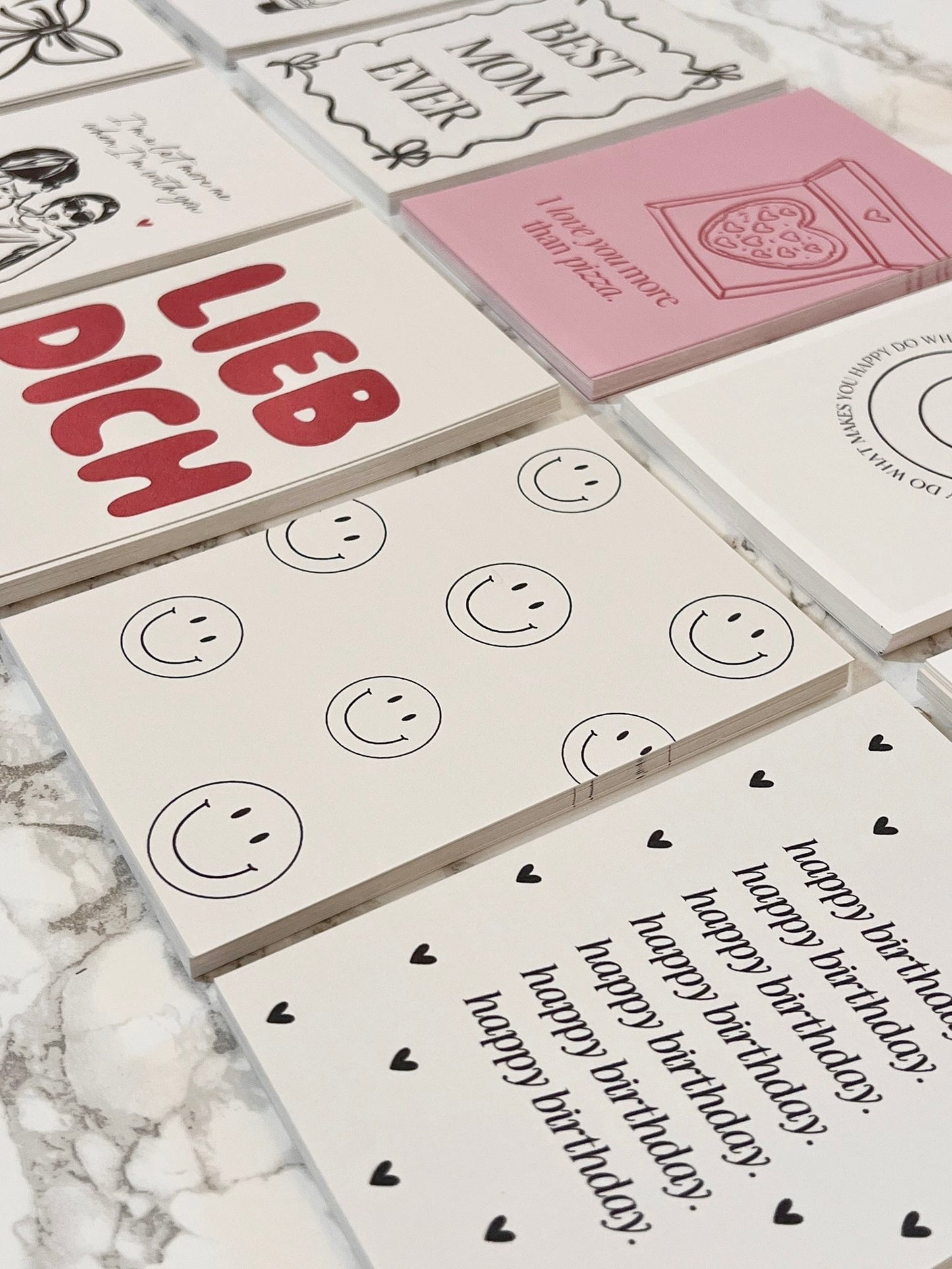 Postkarte "Happy"