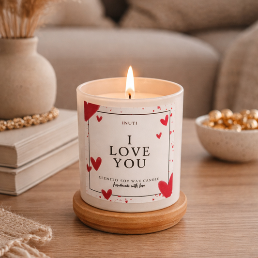 Luxury Duftkerze | I LOVE YOU