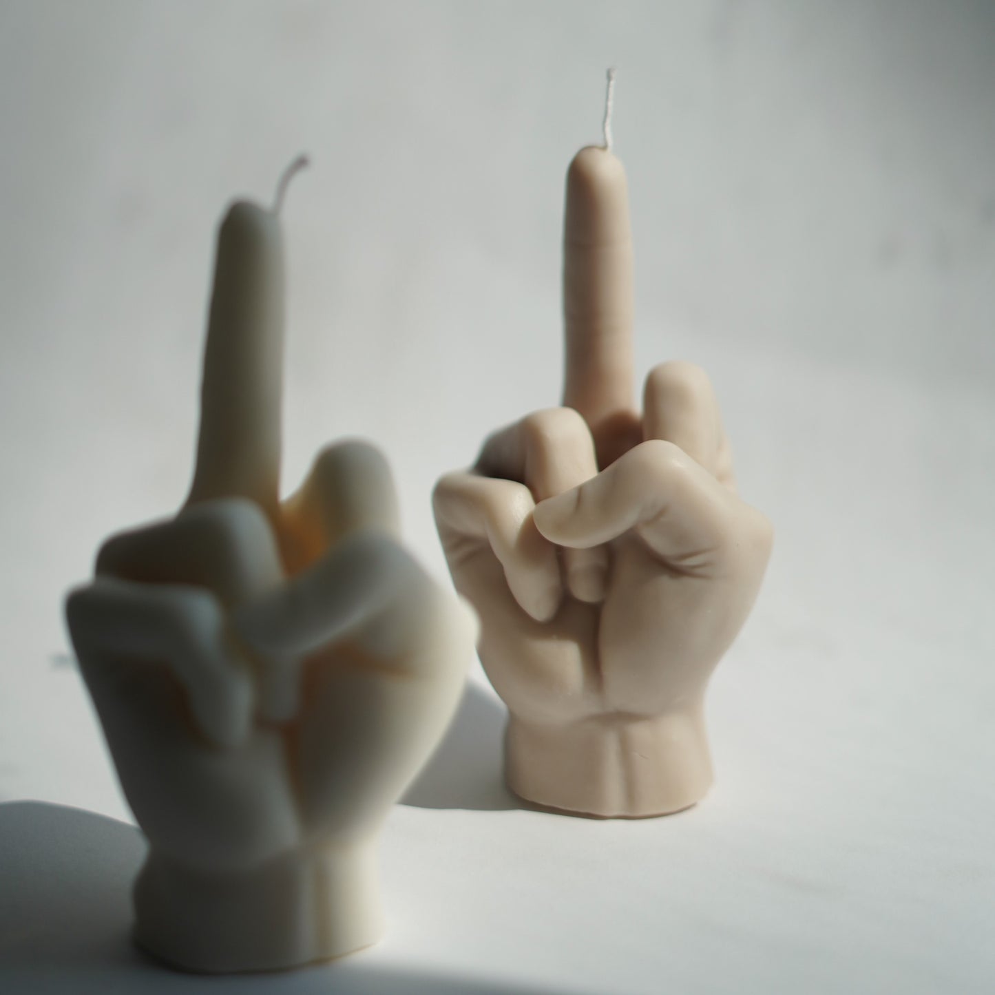 Mittelfinger Kerze