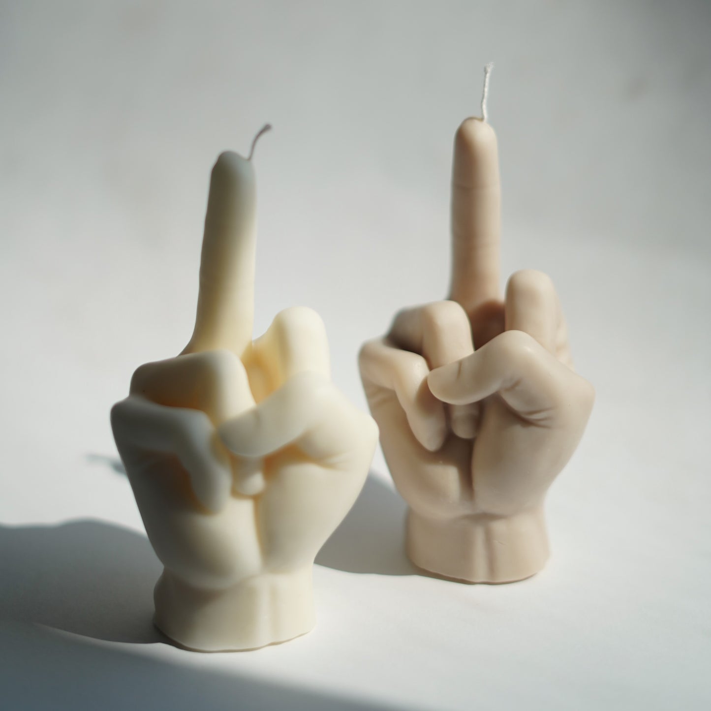 Mittelfinger Kerze