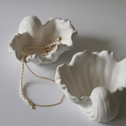 Ästhetische Muschelschale