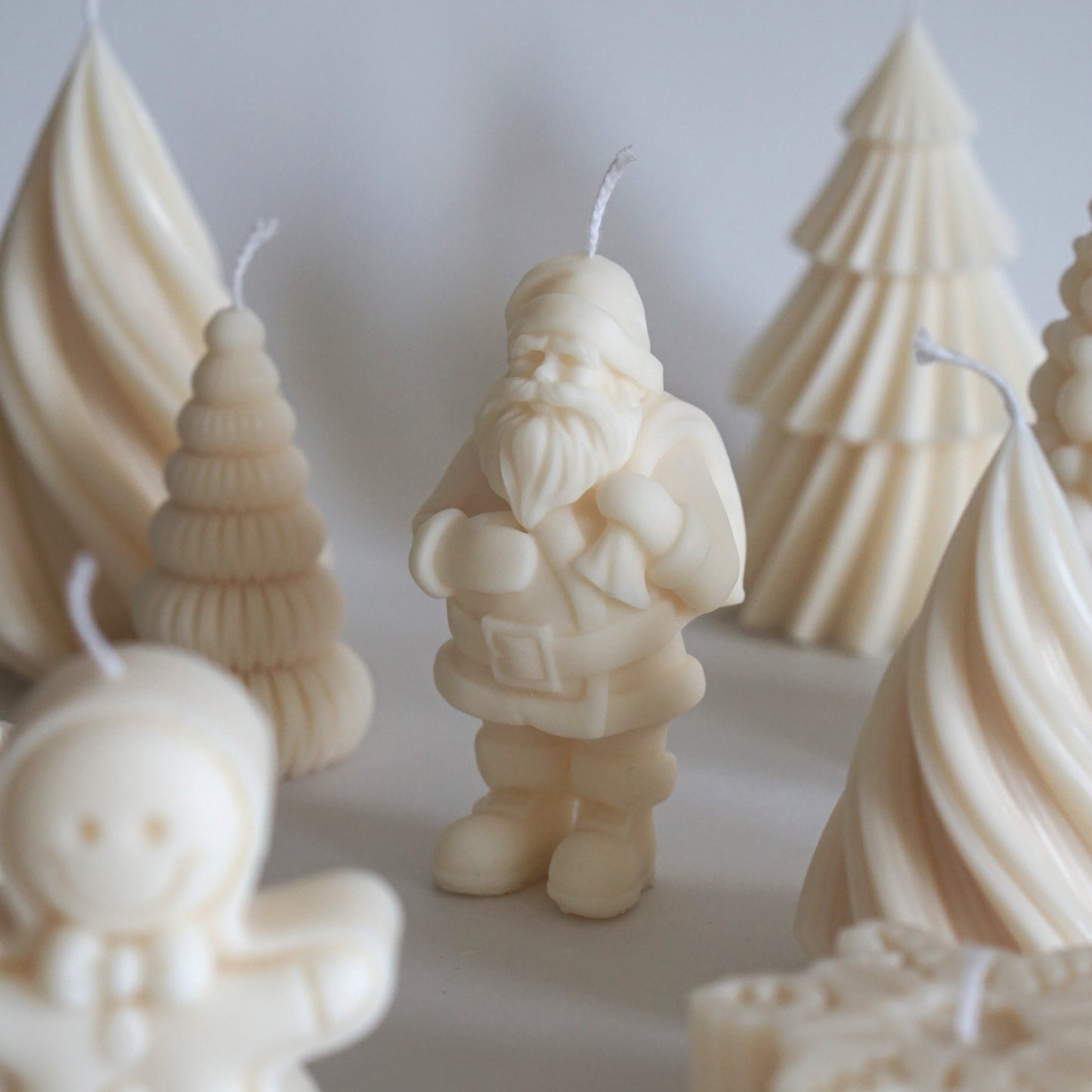 Weihnachtsmann Kerze