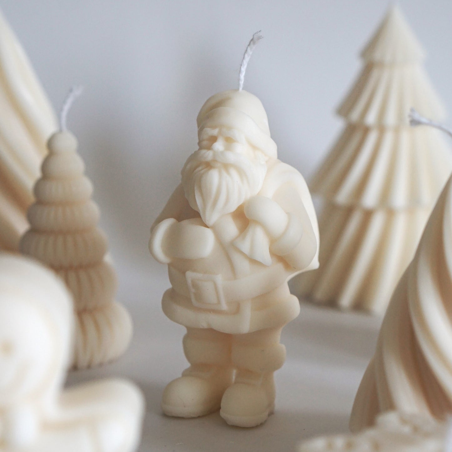 Weihnachtsmann Kerze
