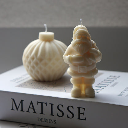 Weihnachtsmann Kerze