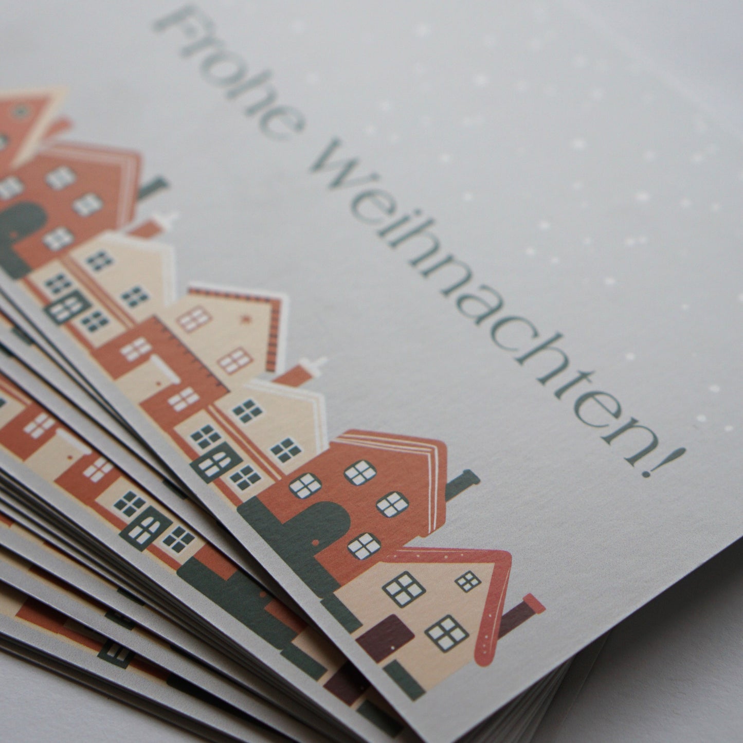 Weihnachtliche Postkarte