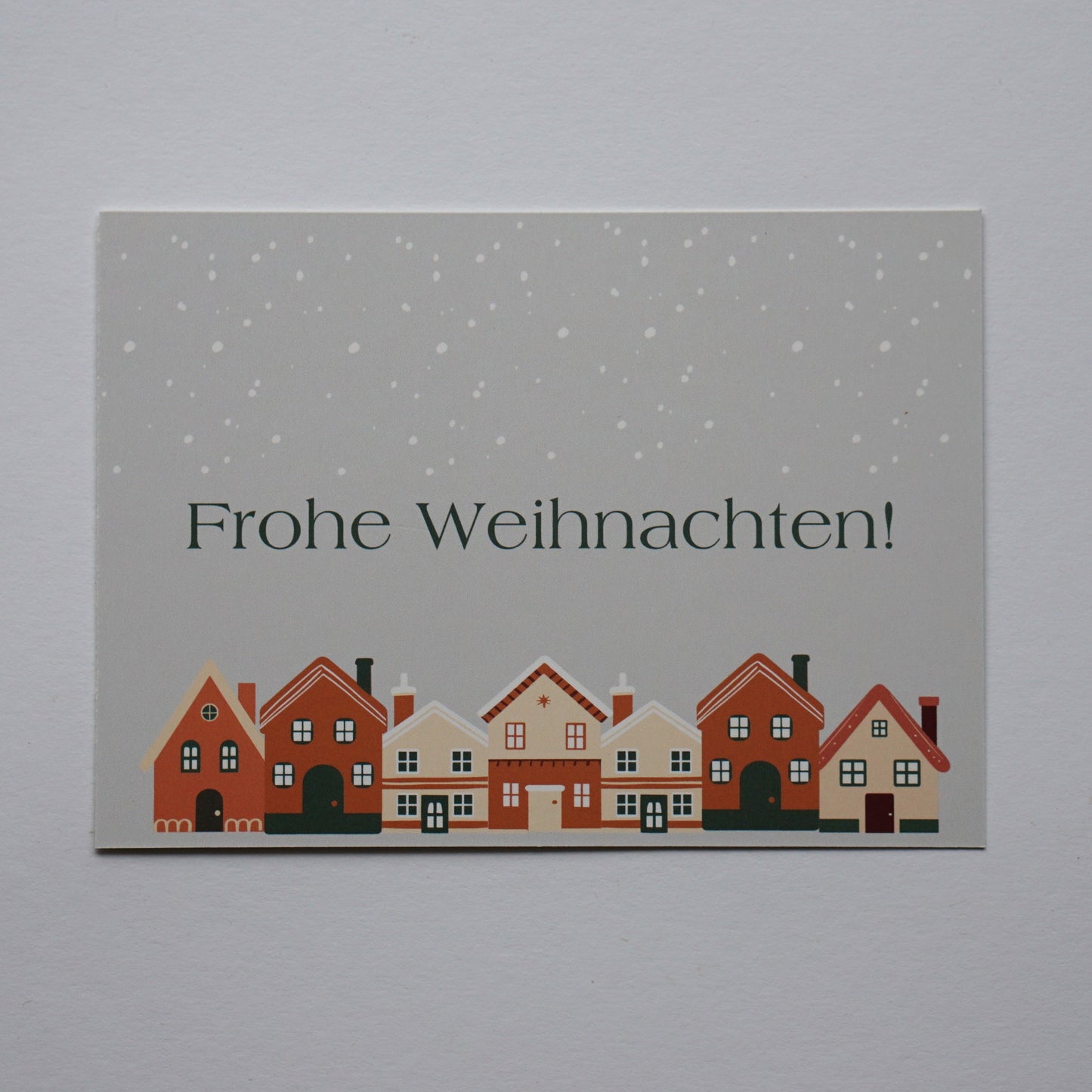 Weihnachtliche Postkarte