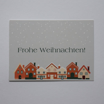 Weihnachtliche Postkarte