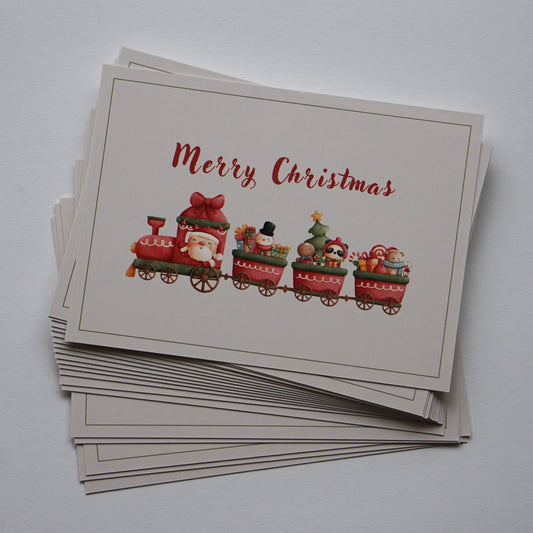 Weihnachtliche Postkarte