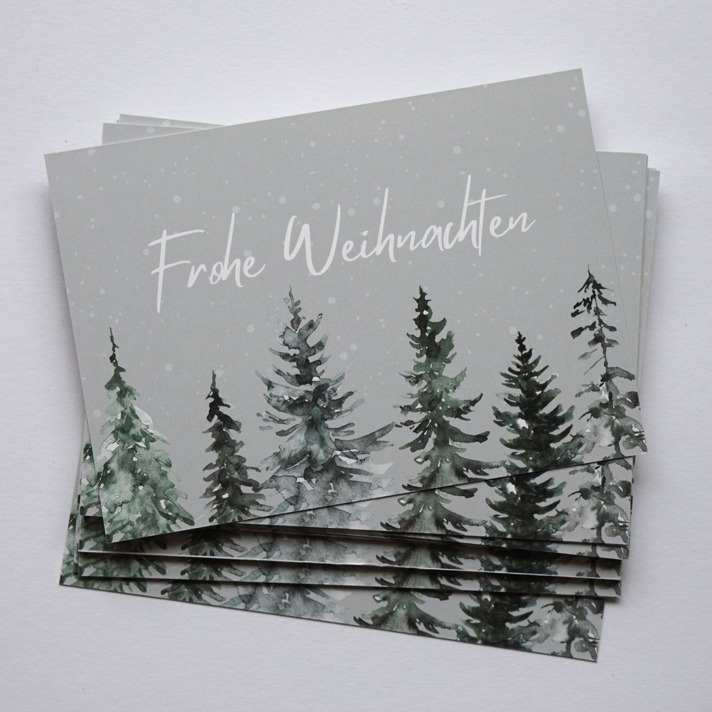 Weihnachtliche Postkarte