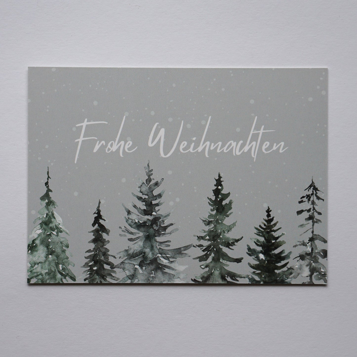 Weihnachtliche Postkarte