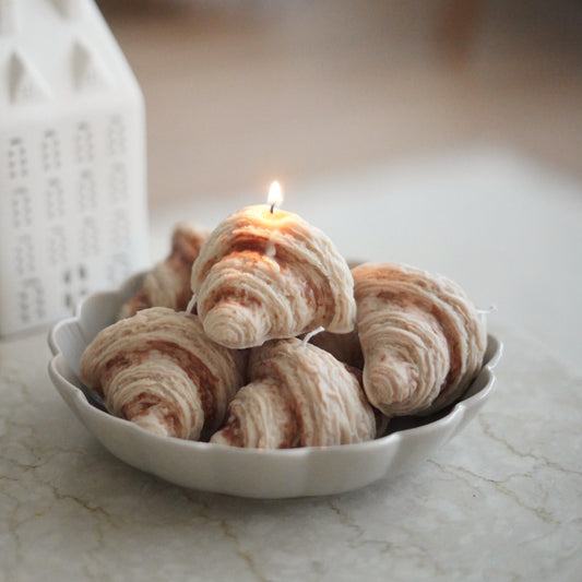 Croissant Kerze