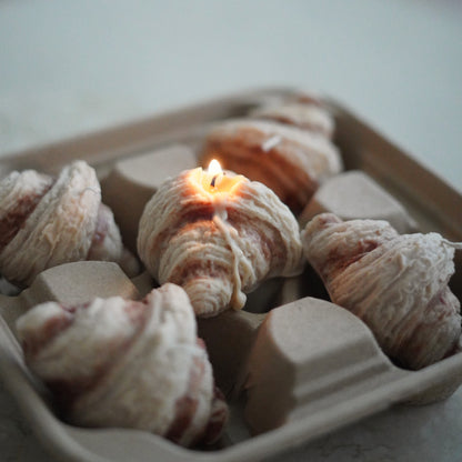 Croissant Kerze