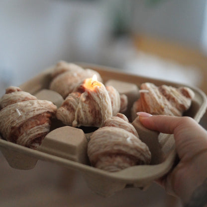 Croissant Kerze