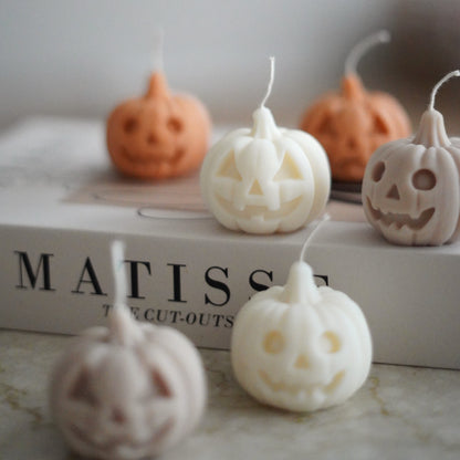 Kürbis / Halloween Kerze