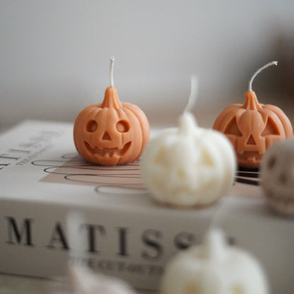 Kürbis / Halloween Kerze