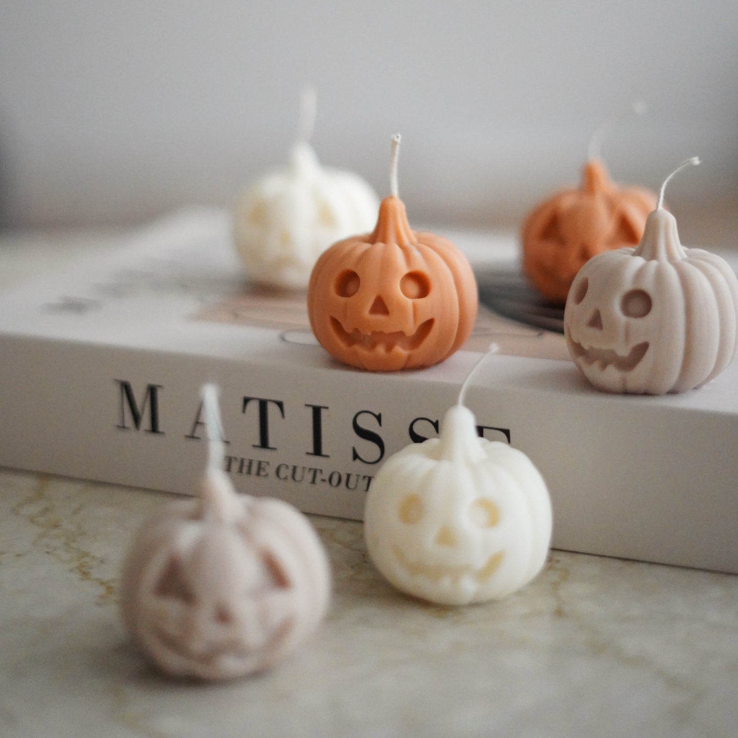 Kürbis / Halloween Kerze