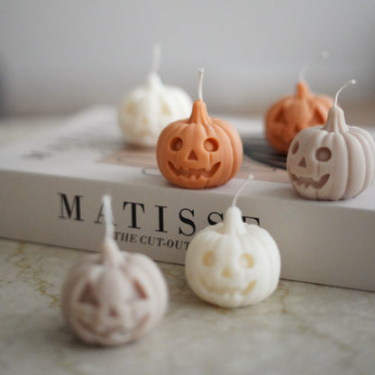 Kürbis / Halloween Kerze