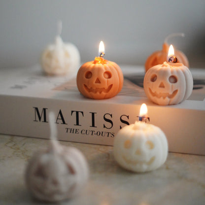 Kürbis / Halloween Kerze