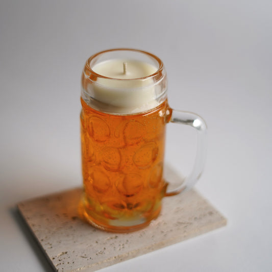 Bier Kerze im Krug mit Duft