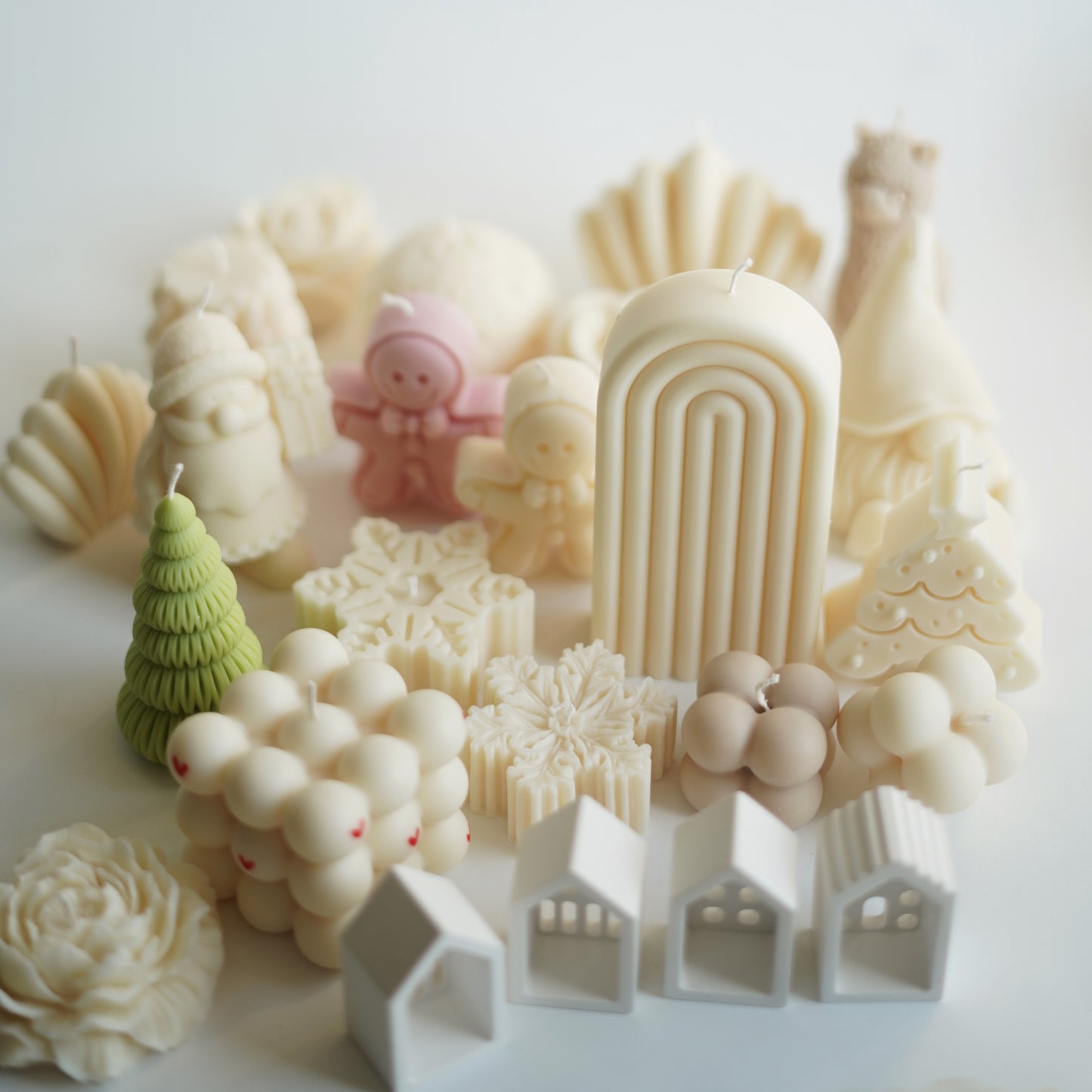 24 Kerzen-Set für DIY Adventskalender