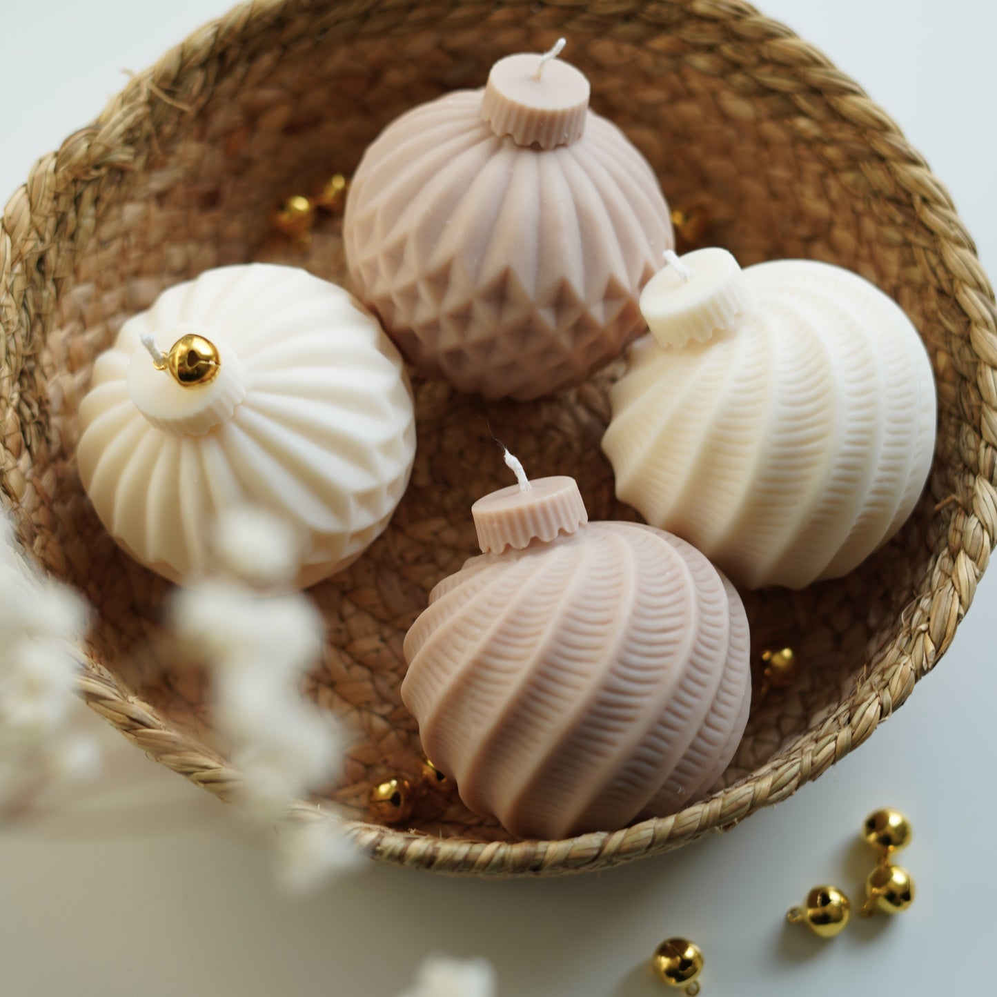 Christbaumkugel Kerze