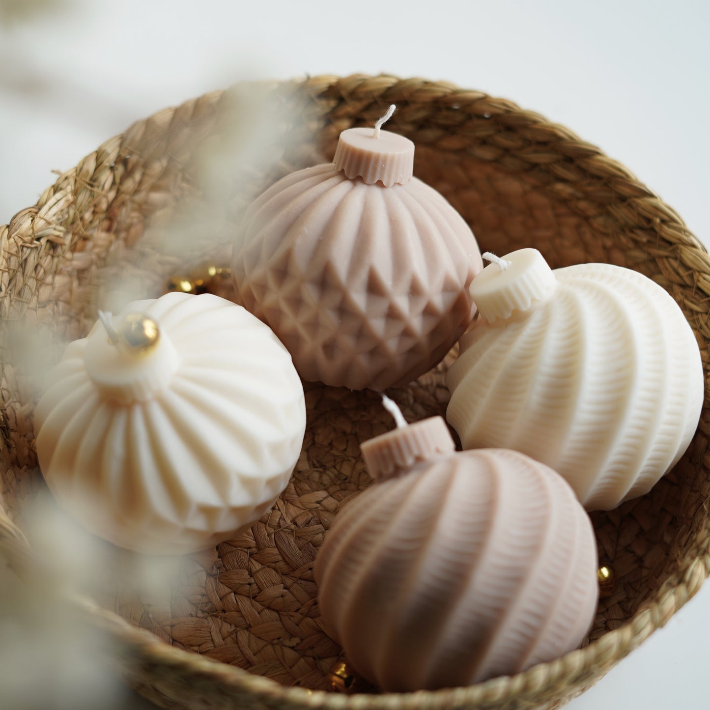 Christbaumkugel Kerze