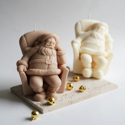 Weihnachtsmann Kerze