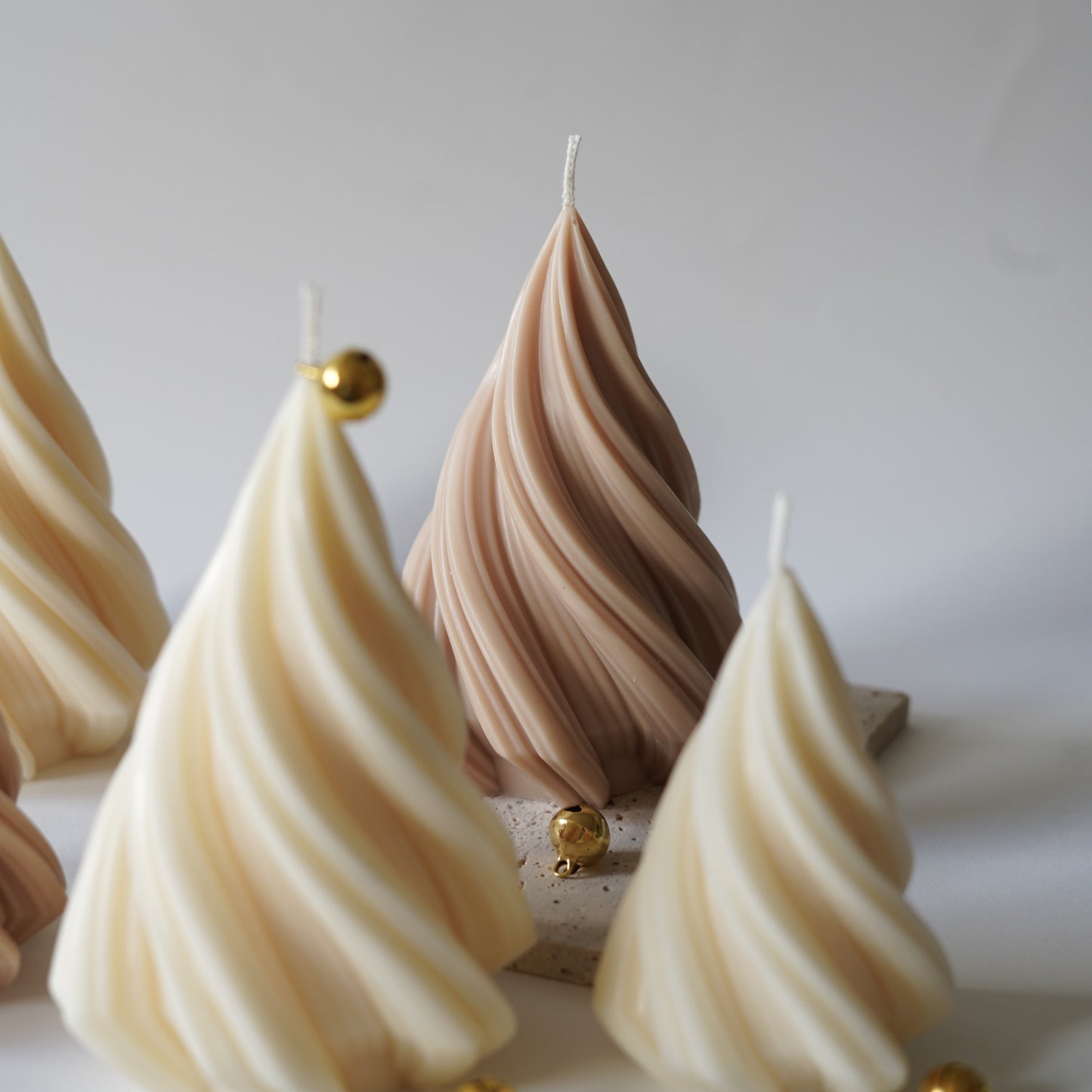 Swirl Tannenbaum Kerze