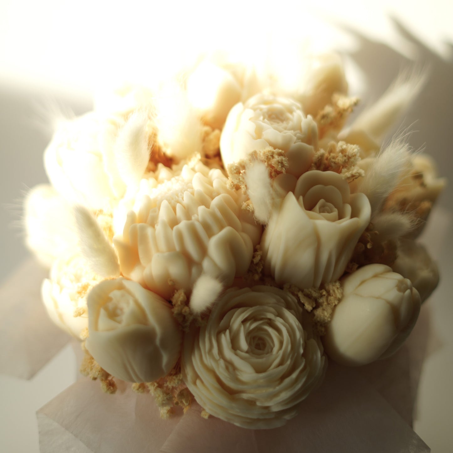 Lebenslanger Wachsstrauß "Natural Bloom"