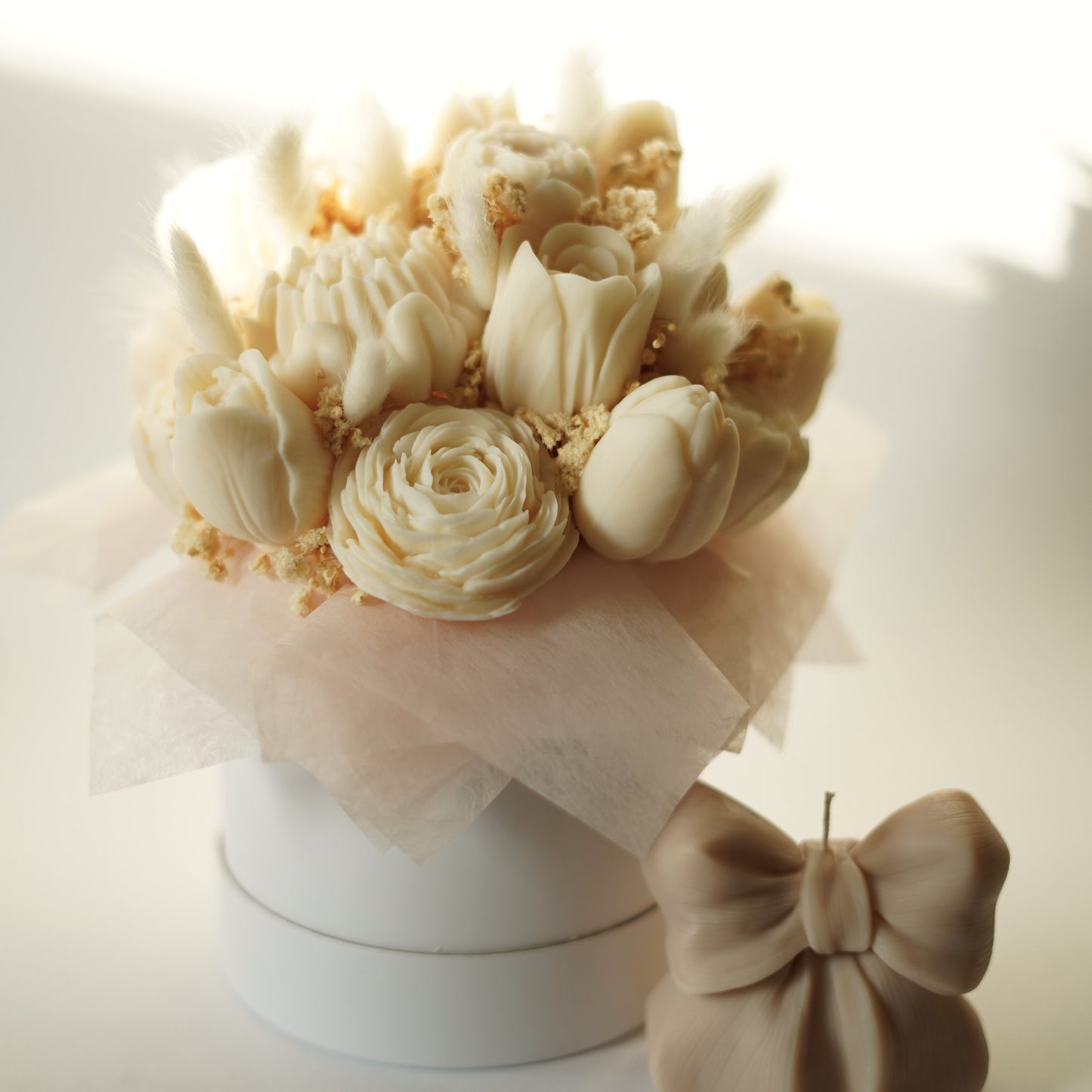 Lebenslanger Wachsstrauß "Natural Bloom"