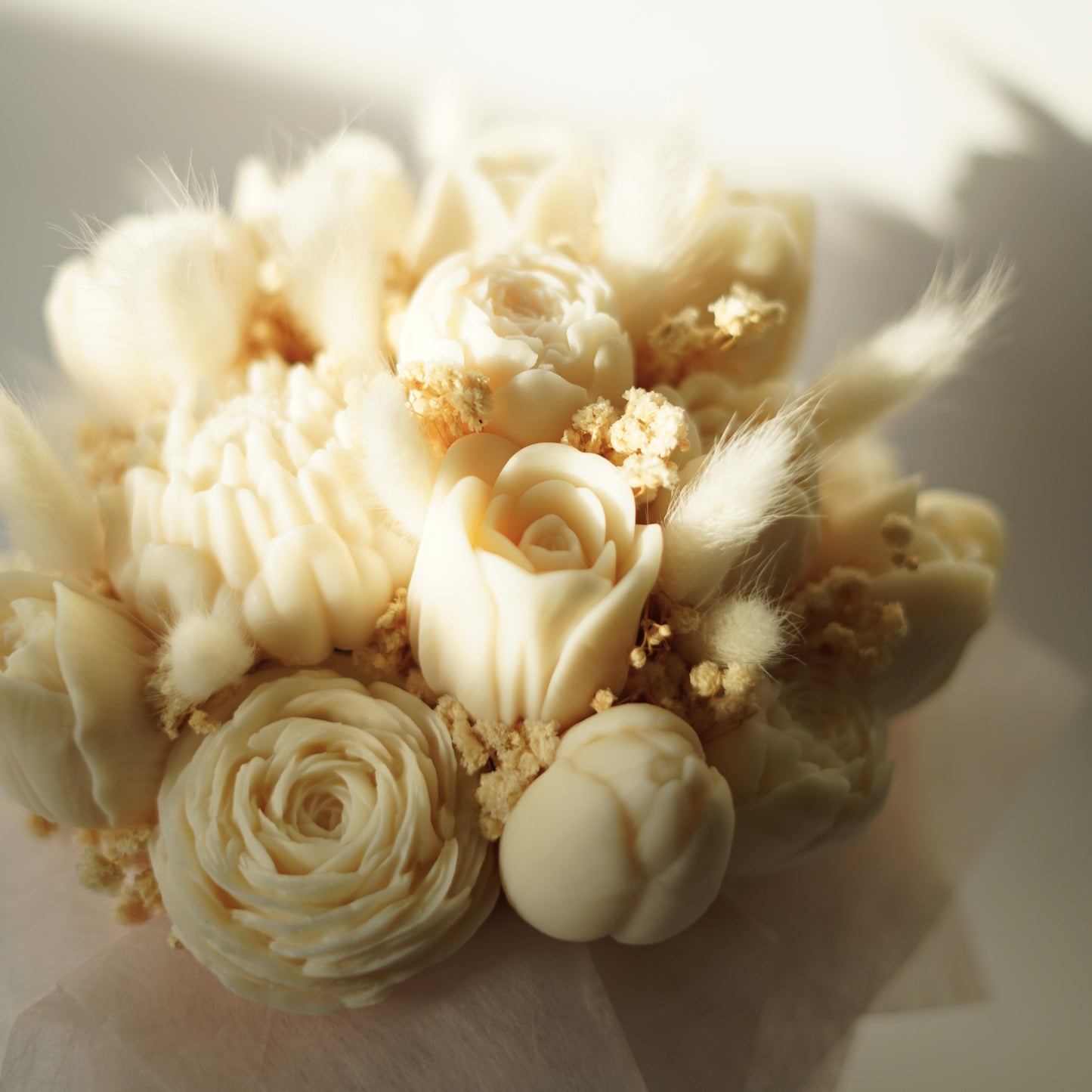 Lebenslanger Wachsstrauß "Natural Bloom"