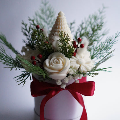 Lebenslanger Wachsstrauß "Xmas"