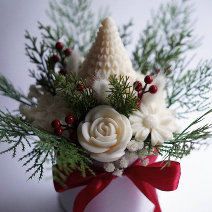 Lebenslanger Wachsstrauß "Xmas"