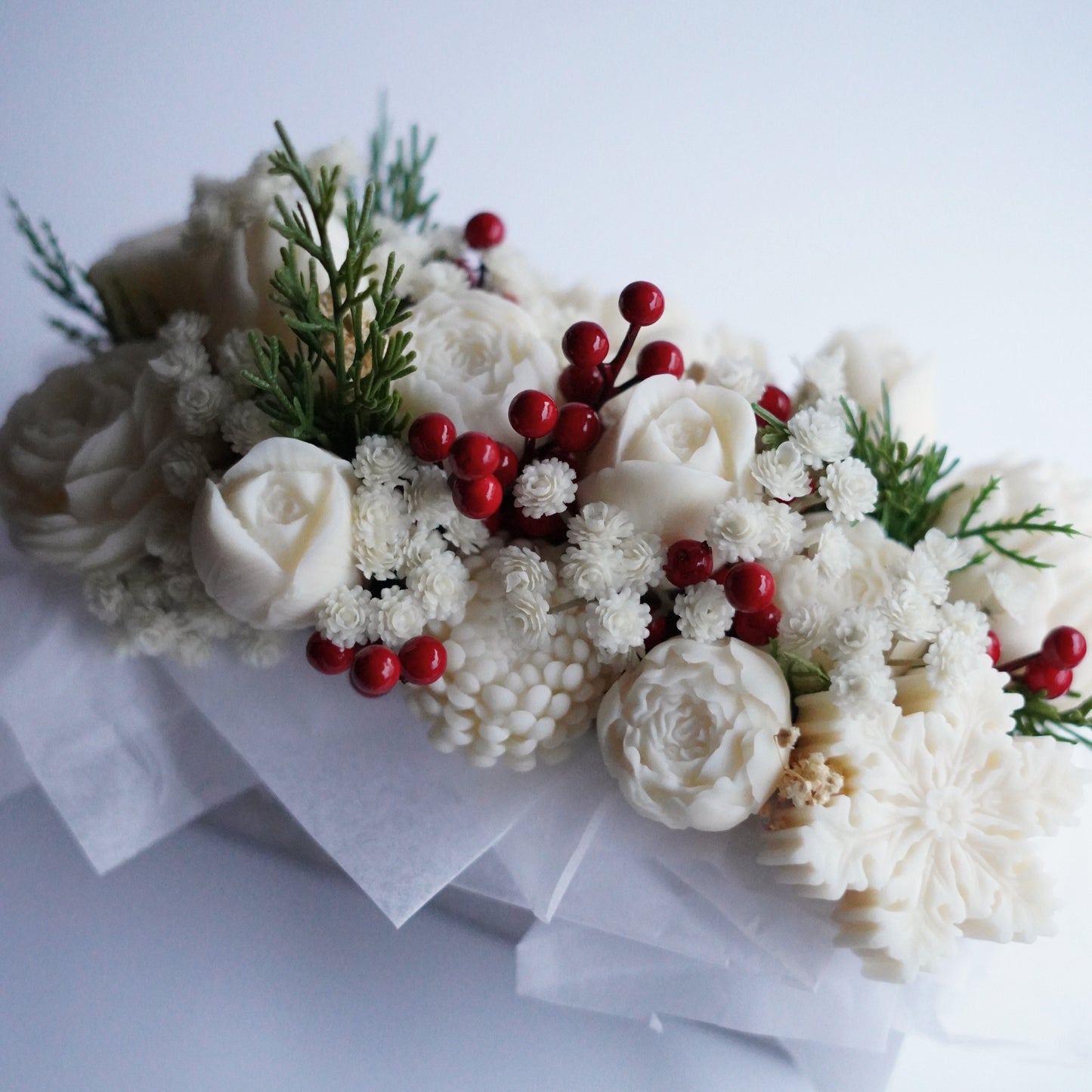 Lebenslanger Wachsstrauß "Xmas LONG"