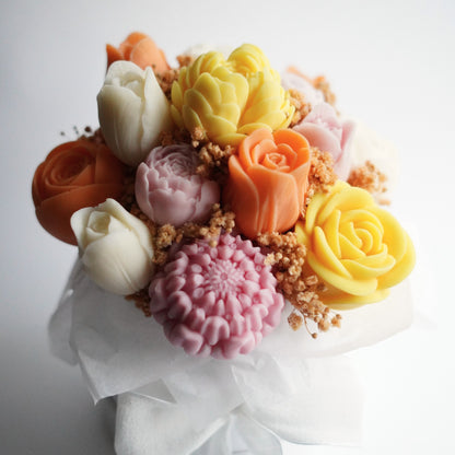 Lebenslanger Wachsstrauß "Colourful"