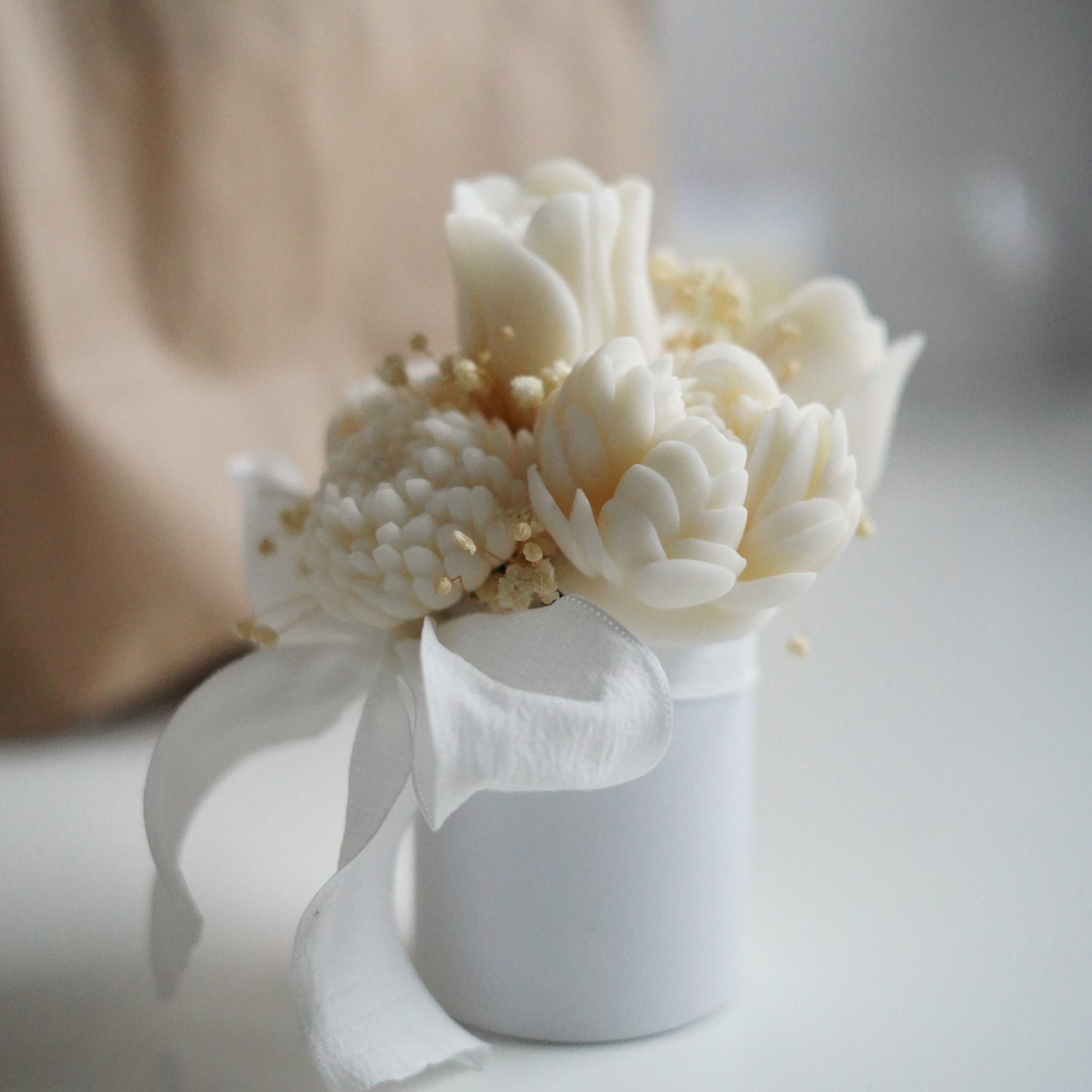 Lebenslanger Wachsstrauß "Natural Bloom small"