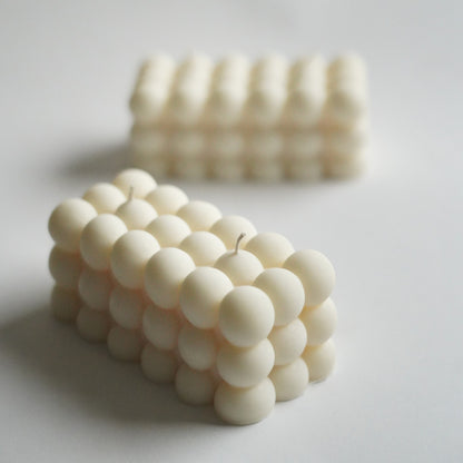 Rechteckige Bubble Kerze