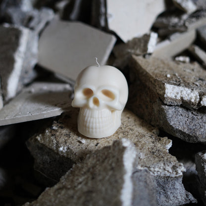 Totenkopf Kerze