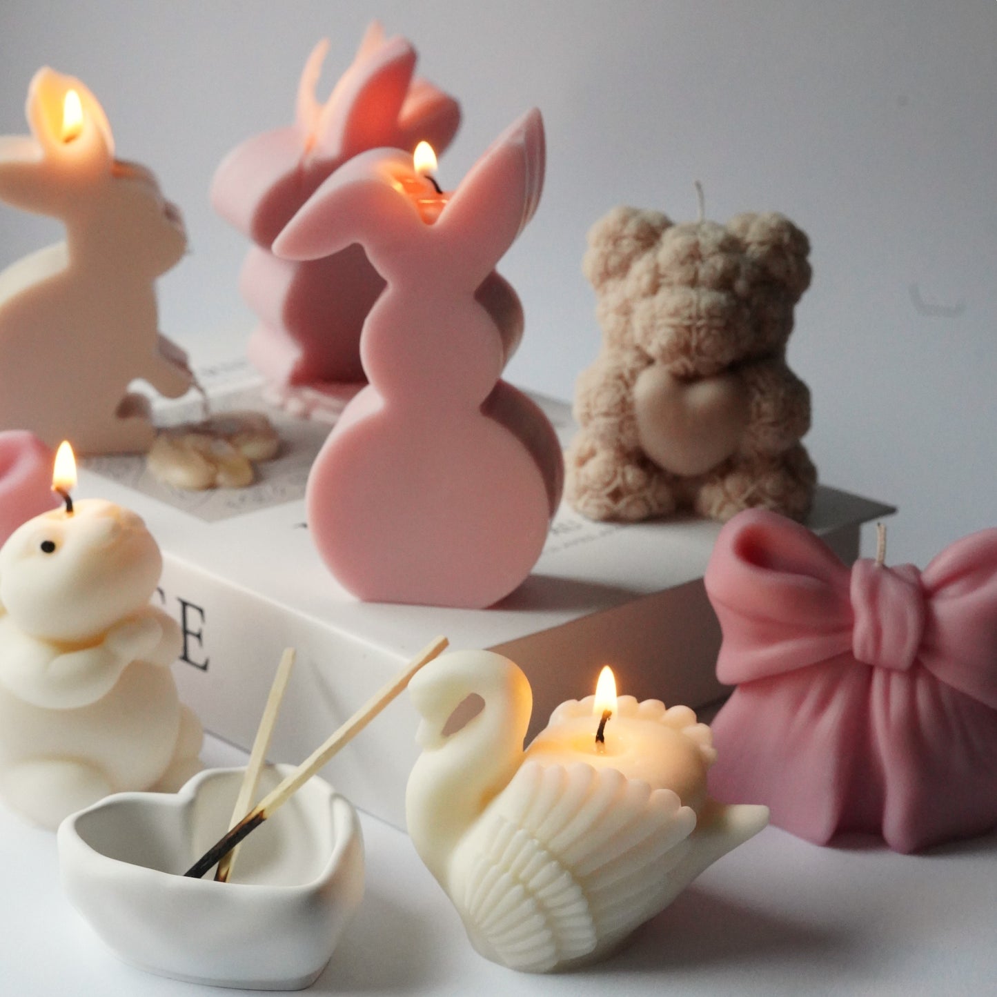 Schleifen Kerze (Stil 1)