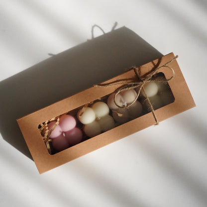 Geschenkbox 4er-Set mini Bubbles