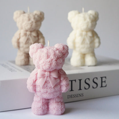 Stehende Teddy Kerze