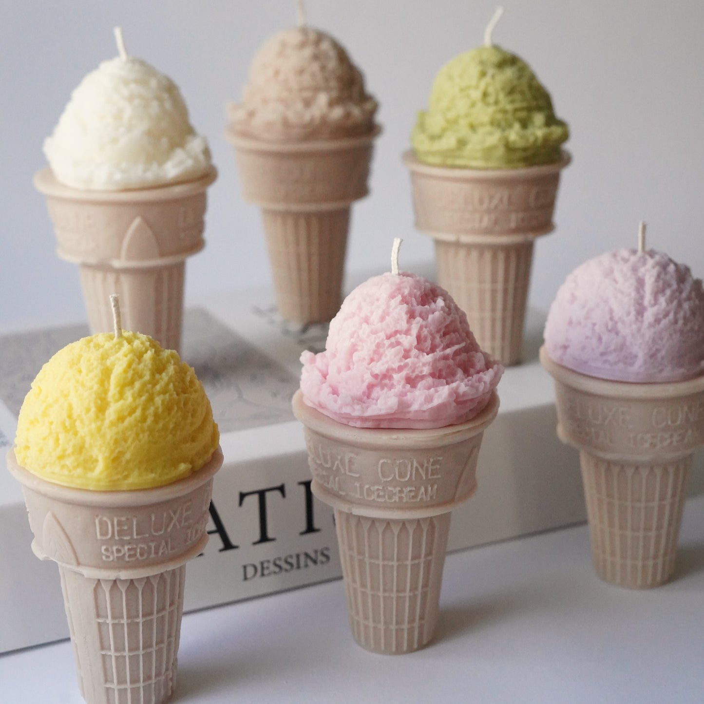 Eiscreme Kerze